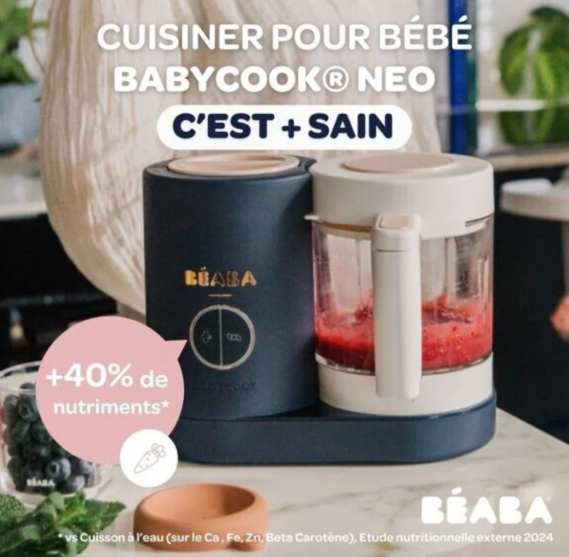 Babycook NEO- Bleu Nuit