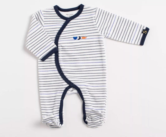 Pyjama bébé à rayures - BABY SAILOR Sauthon