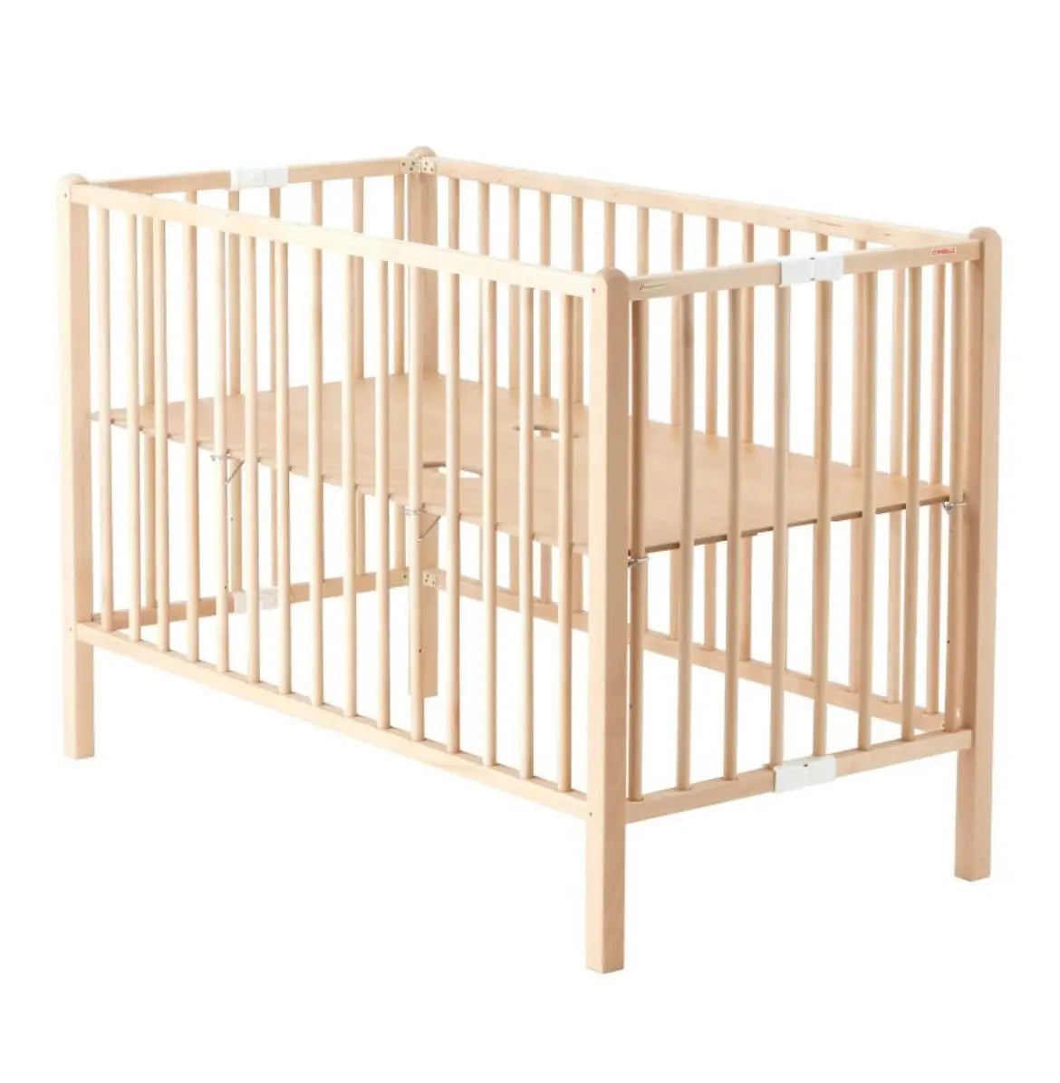 Lit pliant Roméo 60 x 120 - Vernis naturel - Combelle COMBELLE