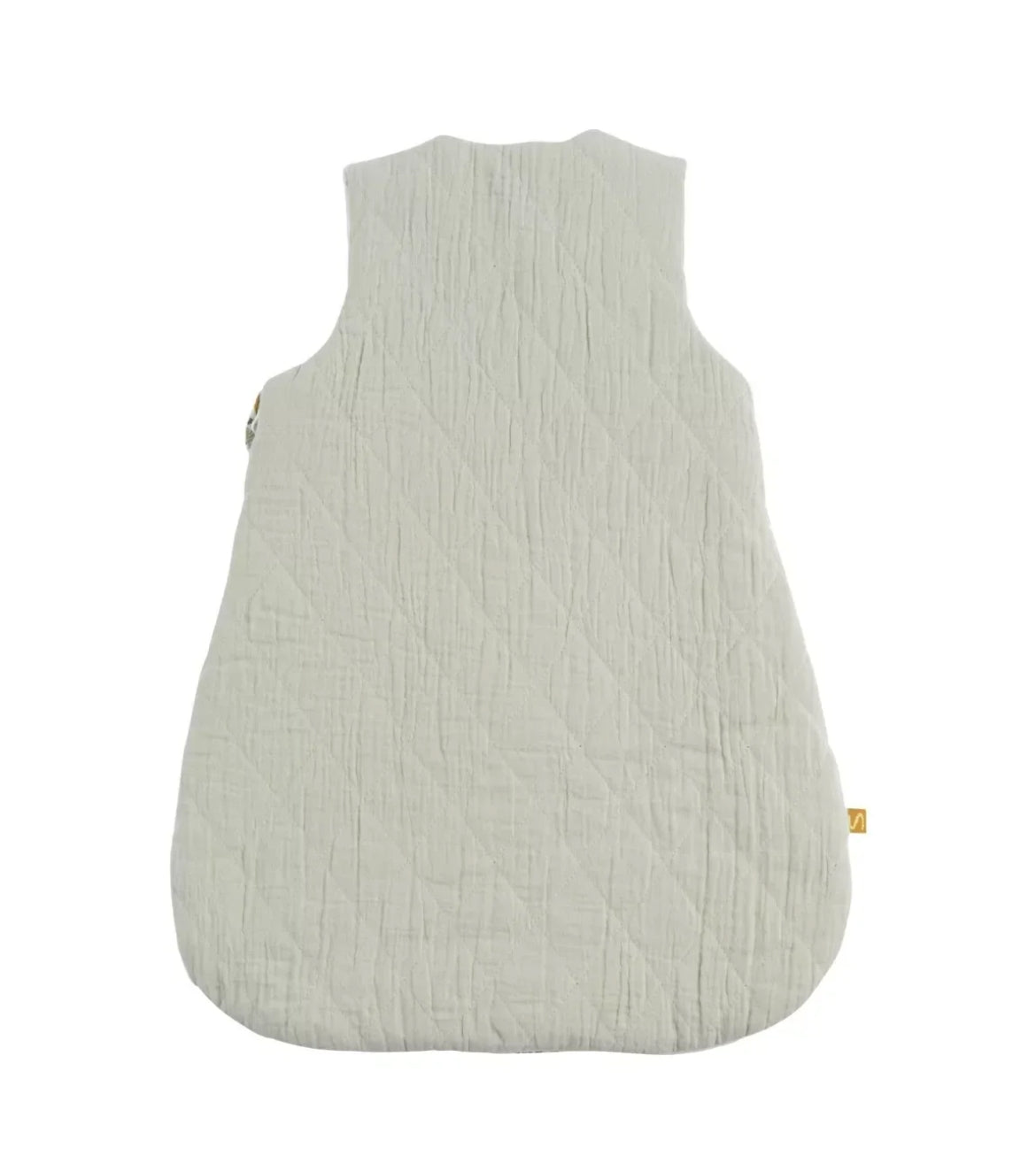 Gigoteuse naissance motif végétal - PROMENONS NOUS BB Cigogne