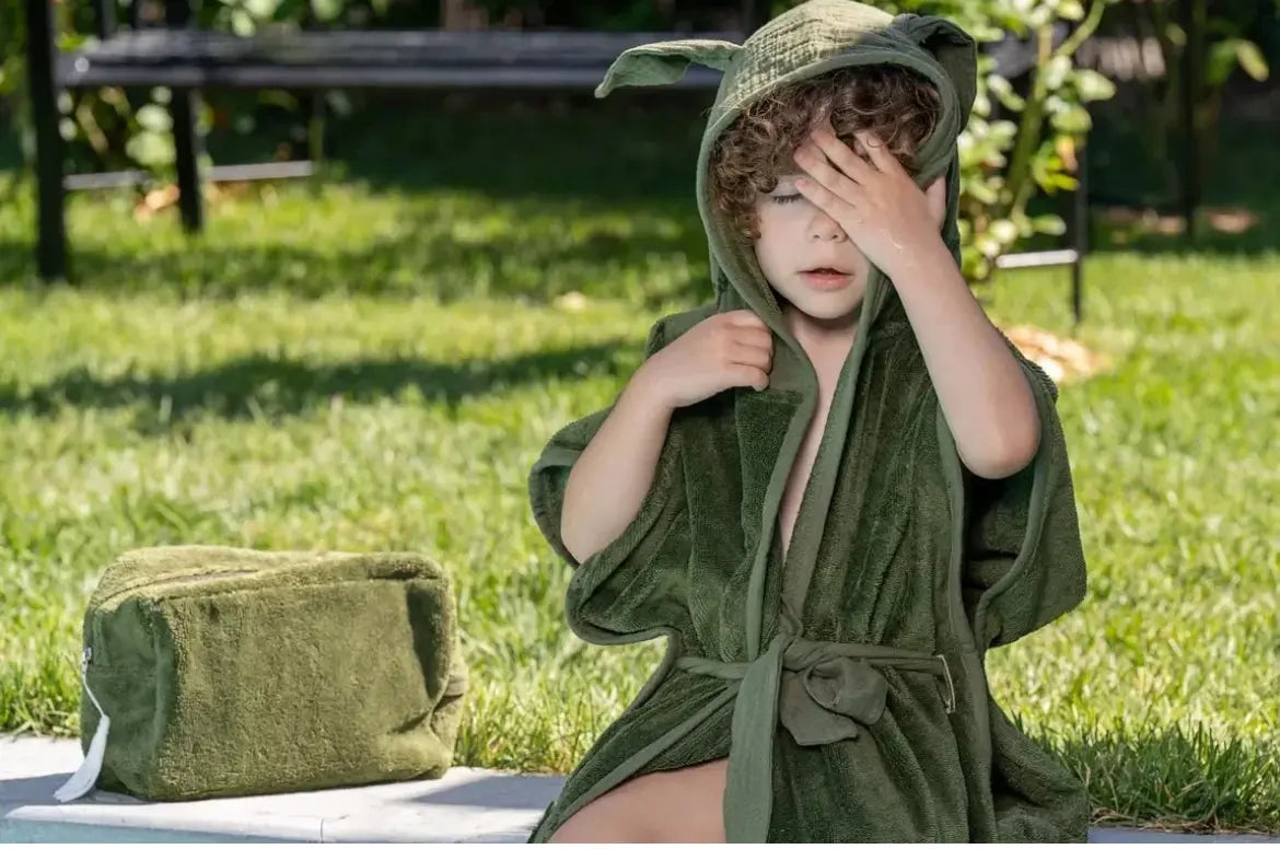 Peignoir en bambou -  KAKI BB&co