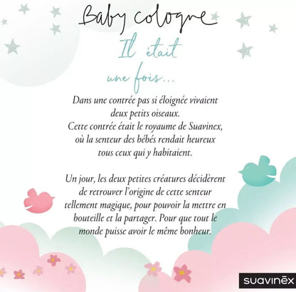 SUAVINEX, PACK PELUCHE BABY COLOGNE LIBERTY 100ML+50ML BB Cigogne