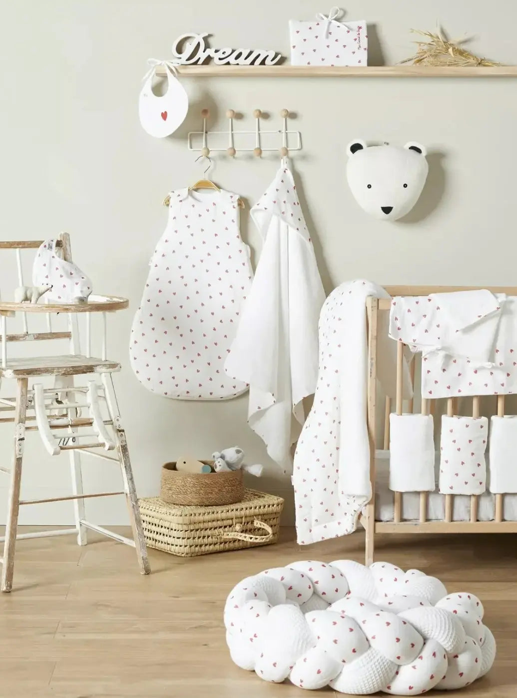 Cape de bain en bambou (avec gant) - COEUR BB&co