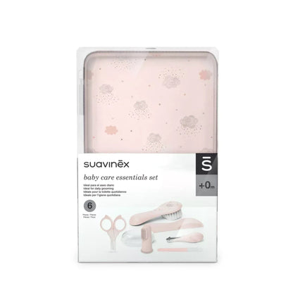 Trousse de toilette SUAVINEX - ROSE BB Cigogne