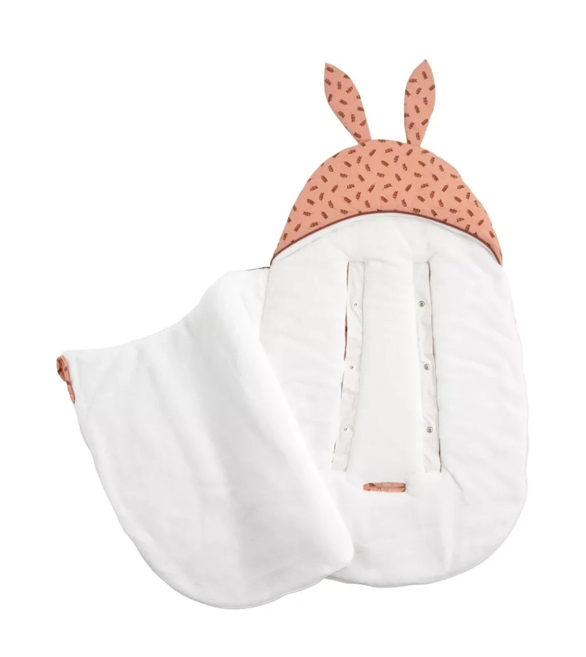 Nid d'ange 5 attaches HIVER - ESMEE BB Cigogne