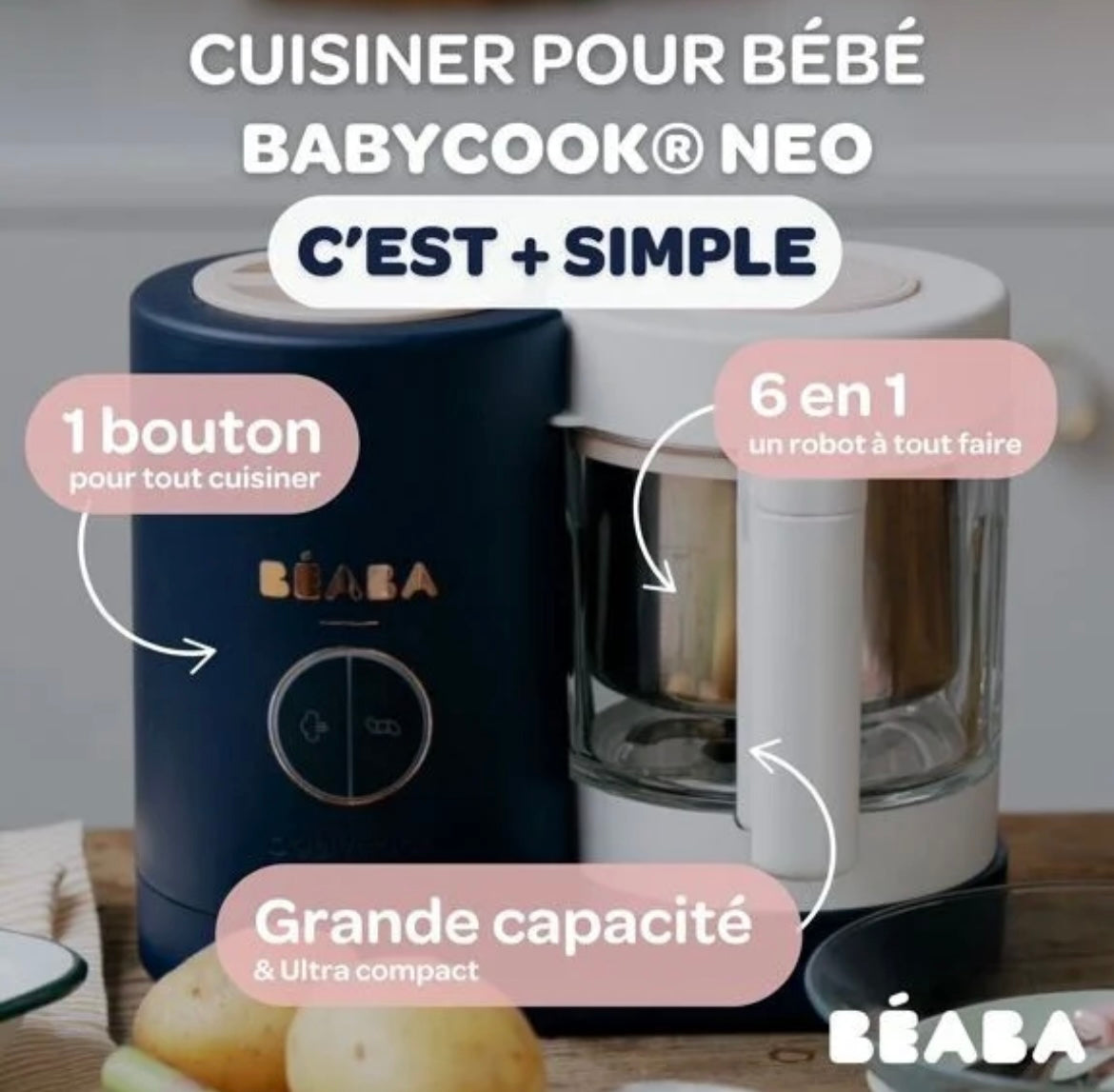 Babycook NEO- Bleu Nuit