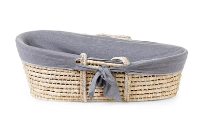CHILDHOME, Panier moise + matelas + habillage jersey - GRIS BB Cigogne