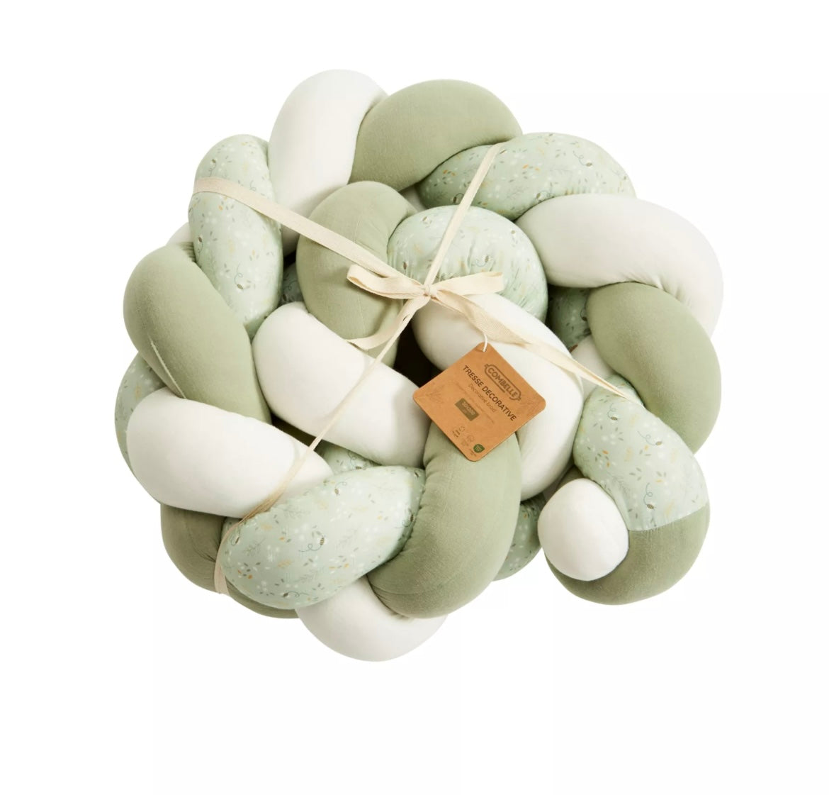 Tresse décorative Combelle - VERT BB Cigogne