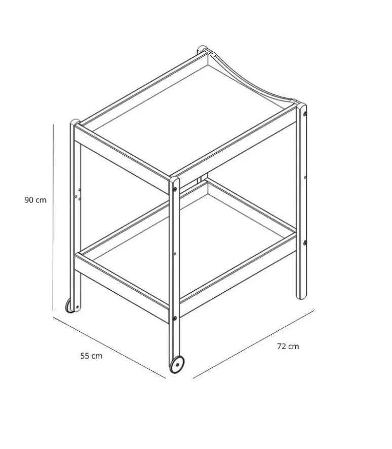 Table à langer Margot - BLANC COMBELLE