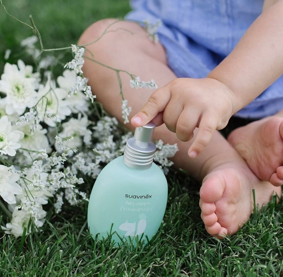 Eau de cologne SUAVINEX - MEMORIES 100ml BB Cigogne