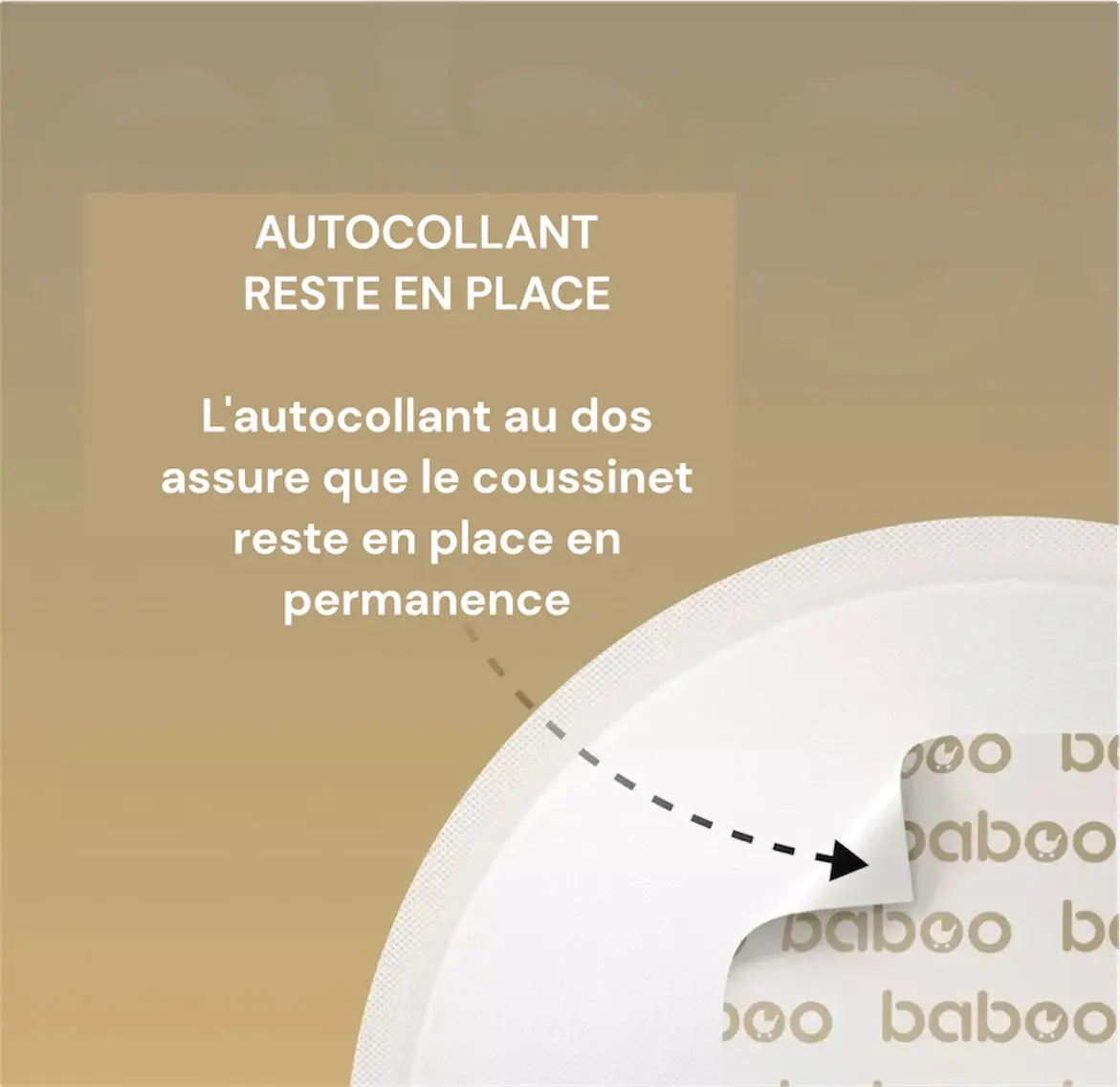 Coussinets d'allaitement jetables BABOO®, 60 pièces BB Cigogne