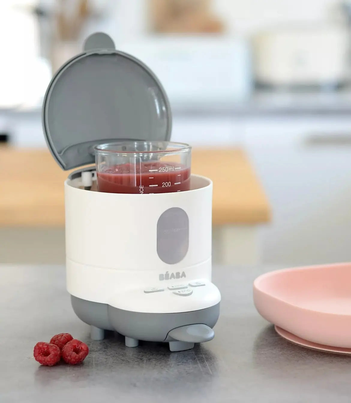 Bibexpresso - Blanc/ Gris Beaba