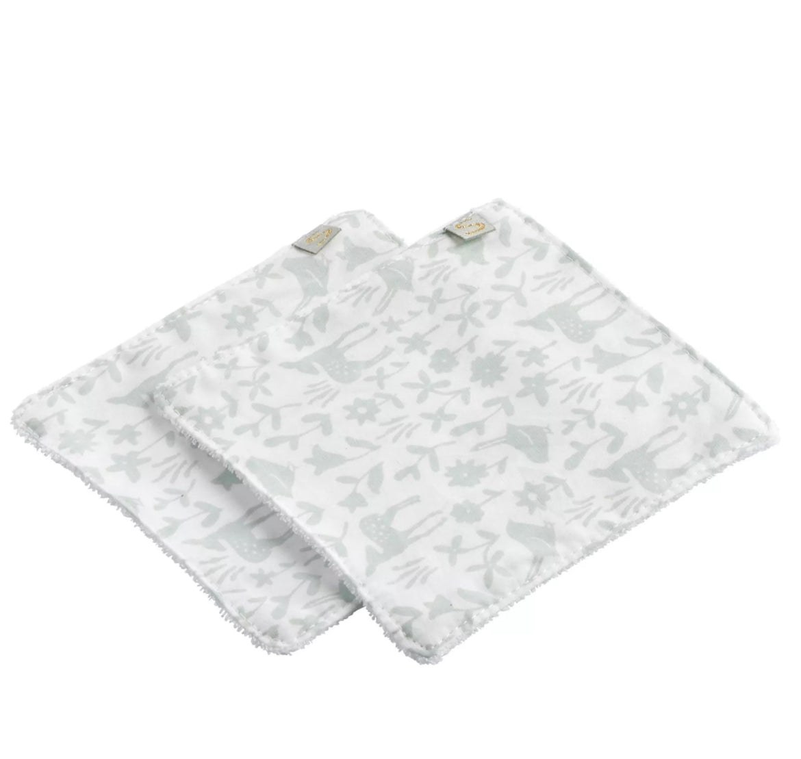 Trousse de toilette + Carré éponges - PROMENONS NOUS BB Cigogne