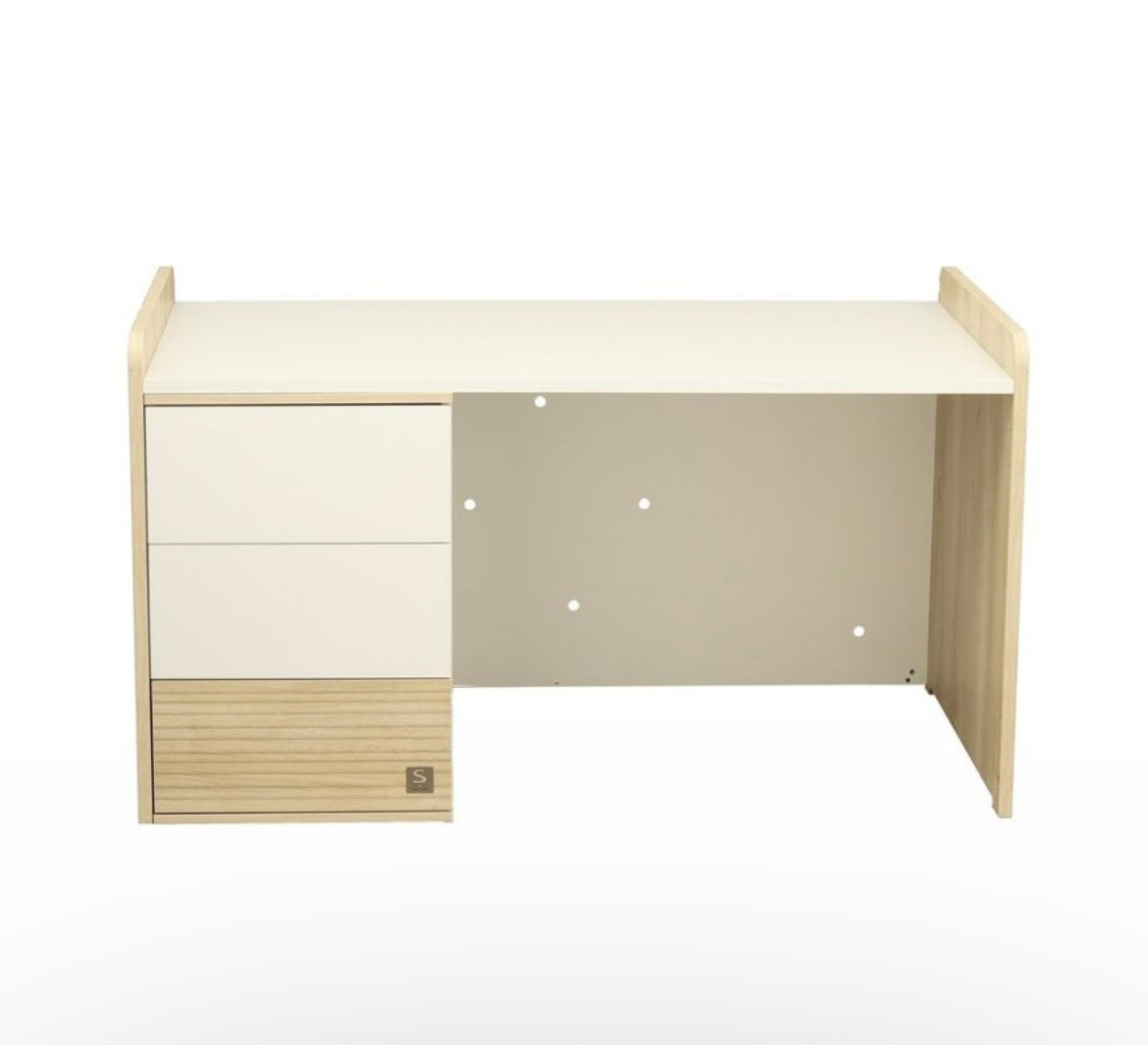 Lit combiné 140x70 évolutif en 90x190 avec commode à langer 3 tiroirs - PALOMA Sauthon