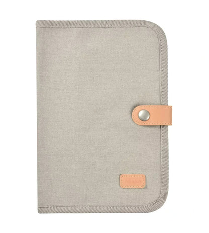 BEABA, Protège carnet de santé - GRIS PERLE BB Cigogne