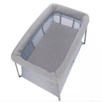Nouveauté ! BEABA, Lit parapluie 3 en 1 - Eazy sleep - Gris chiné / Galet BB Cigogne