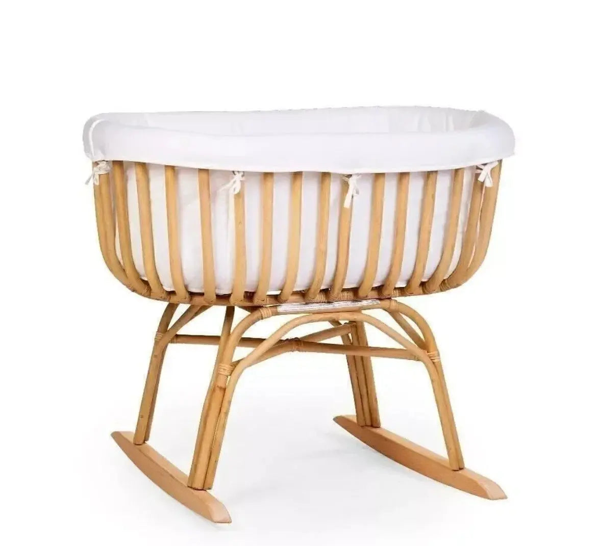 Berceau Rotin (Modèle à Bascule) Childhome