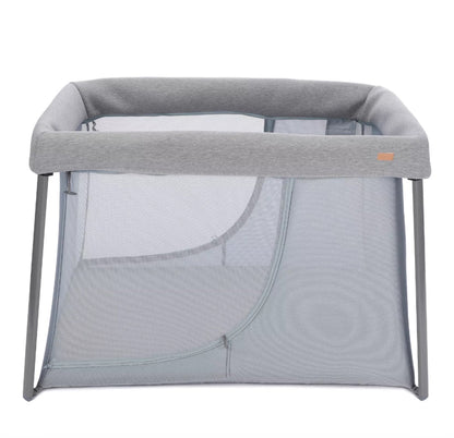 Nouveauté ! BEABA, Lit parapluie 3 en 1 - Eazy sleep - Gris chiné / Galet BB Cigogne