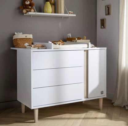 DISPOSITIF A LANGER 15KG DESSUS INTEGRAL POUR COMMODE EW161 PALOMA BB Cigogne
