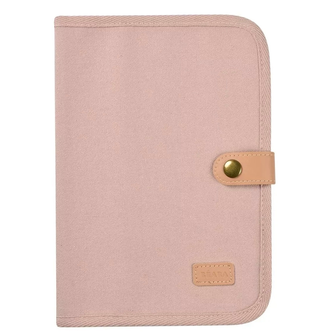 BEABA, Protège carnet de santé - ROSE POUDREE BB Cigogne