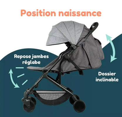 Poussette compacte - YUKO PLATINIUM Looping