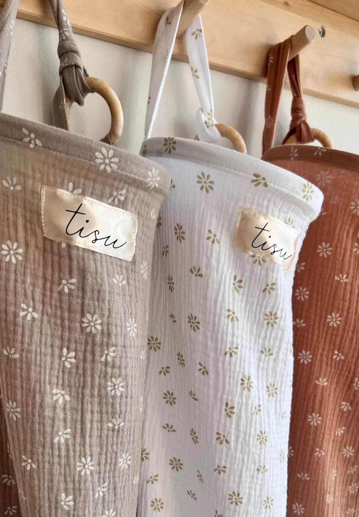 Couverture d'allaitement TISU, CREME DAISY Tisu baby