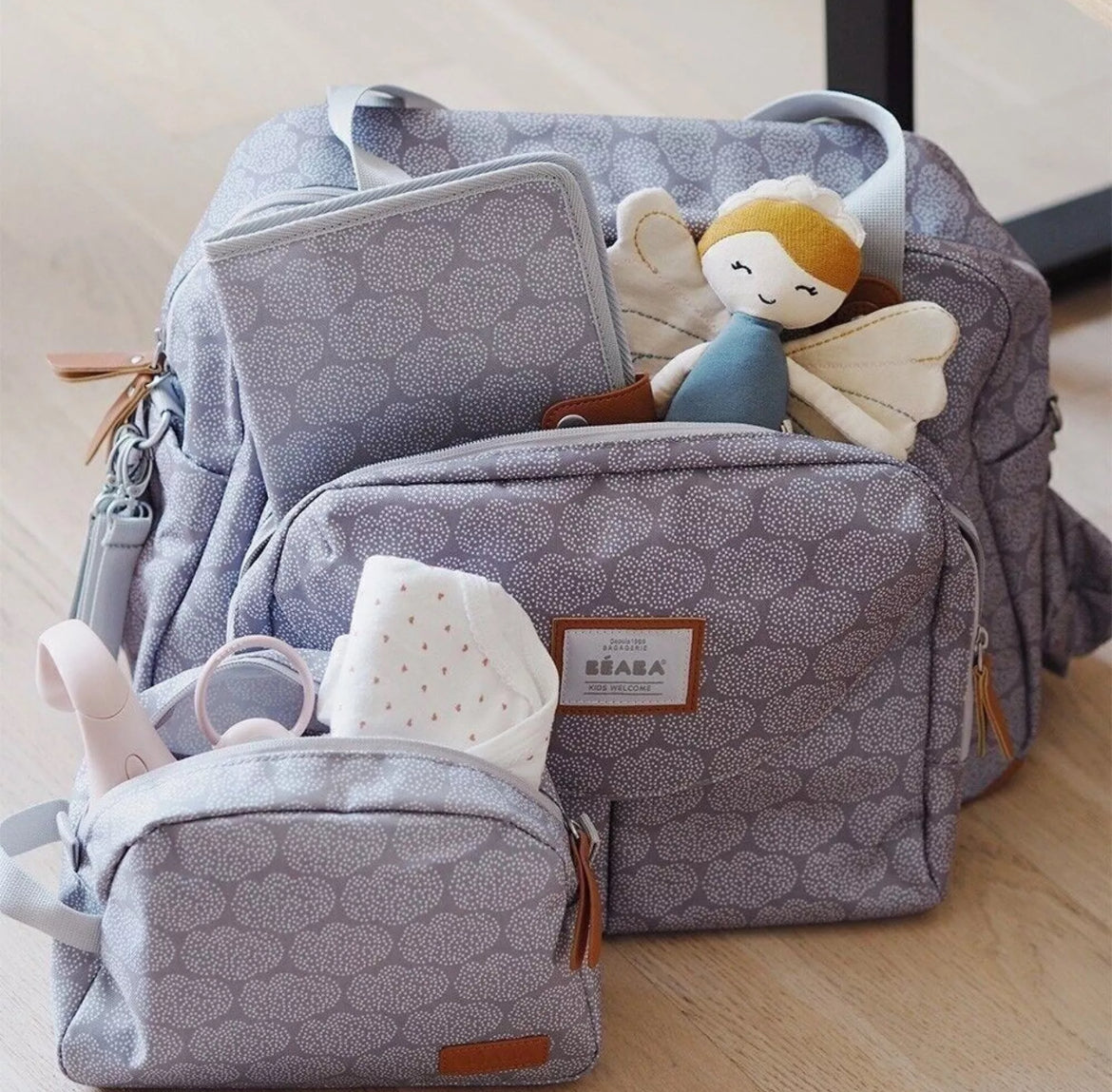 BEABA, Trousse de toilette - TINY DOTS BB Cigogne