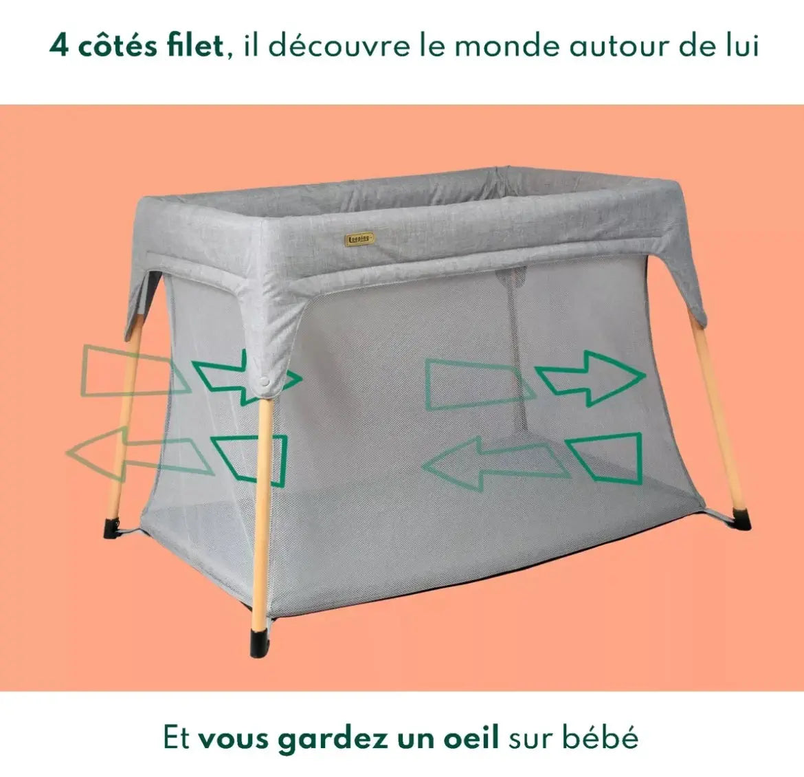 Lit parapluie naissance Looping