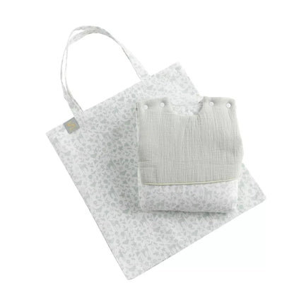 Gigoteuse ouatinée (Taille 0-6mois) - TILLEUL PROMENONS NOUS BB Cigogne