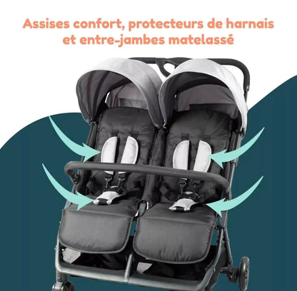 Poussette Double Looping