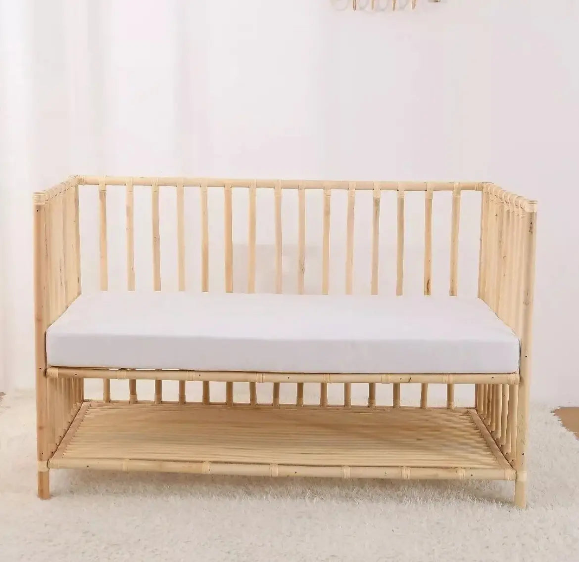 Lit bébé évolutif 3en 1 (Taille 70x140) Babykare
