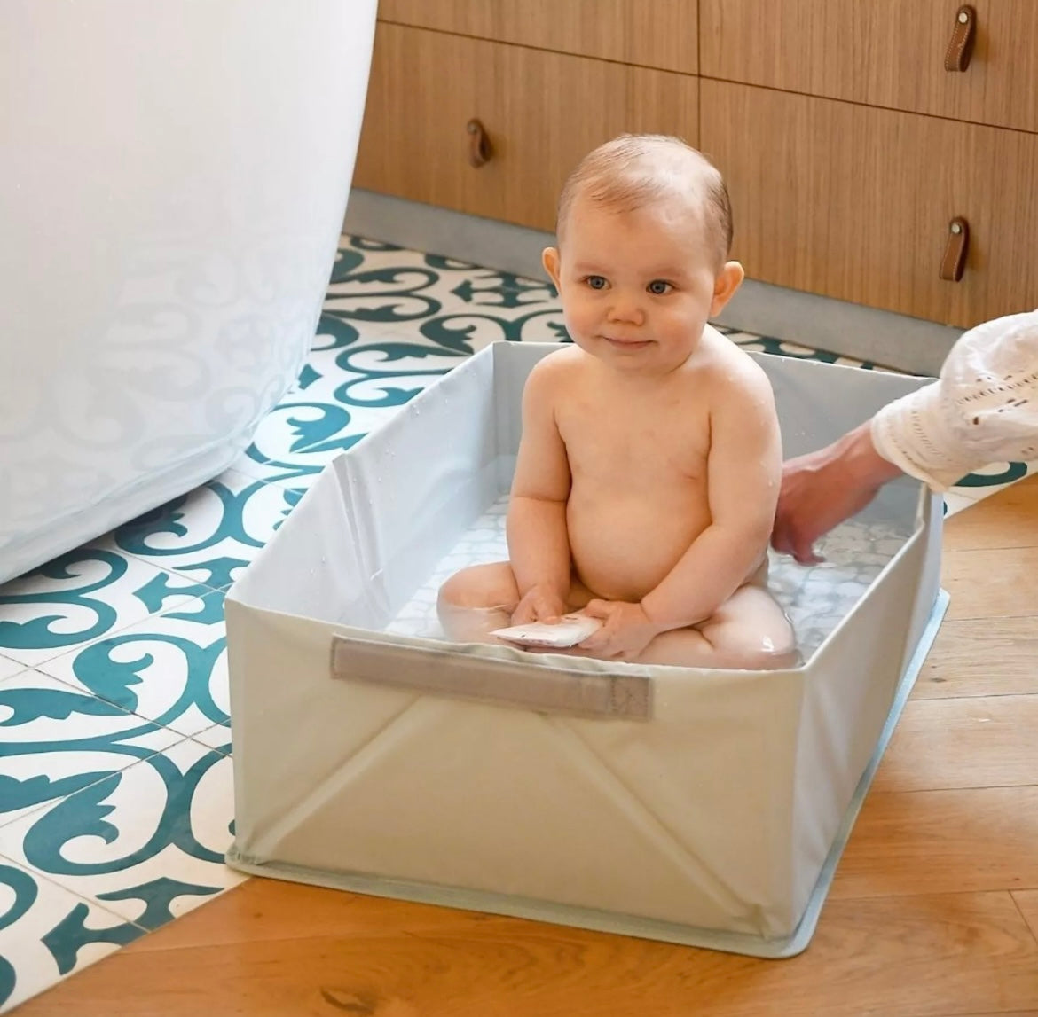 BEABA, Baignoire Pop Up Camele'o BB Cigogne