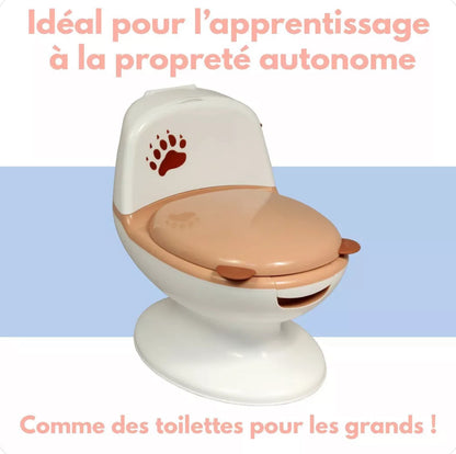 Pot Mini toilette bébé - Ourson Looping