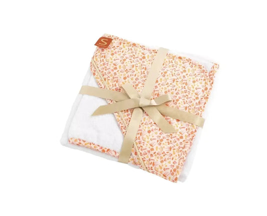 Cape de bain + Gant - ESMEE Sauthon