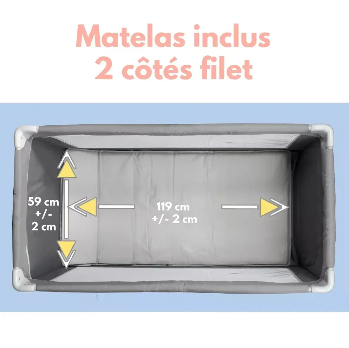 Lit pliant de voyage Looping