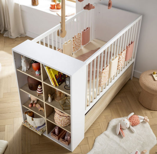 LIT BEBE 120x60 TRANSFORMABLE PALOMA BB Cigogne