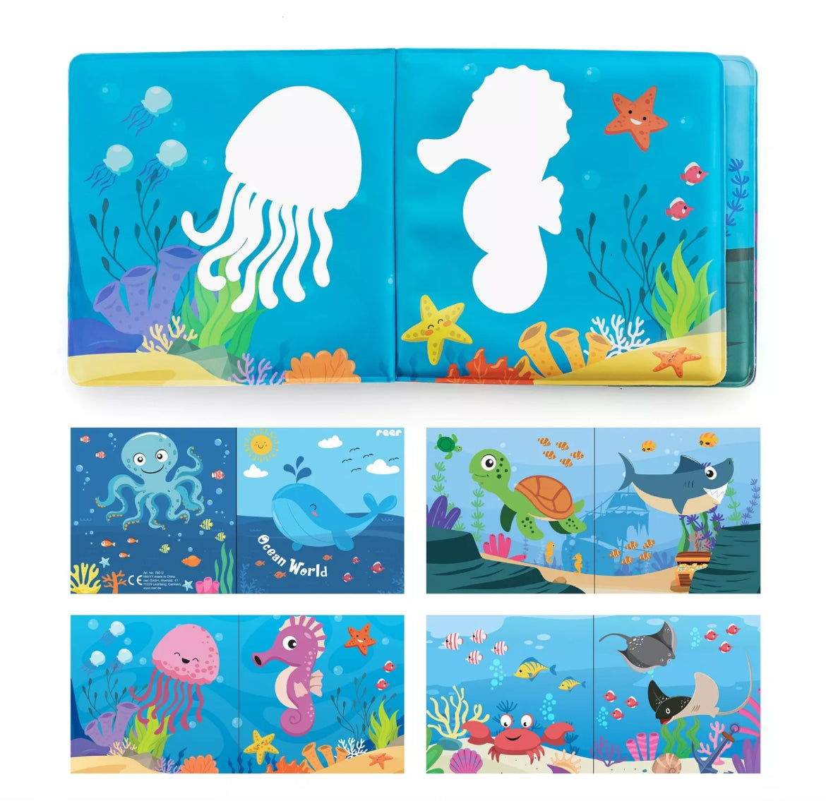 Livre de bain magique - OCEAN