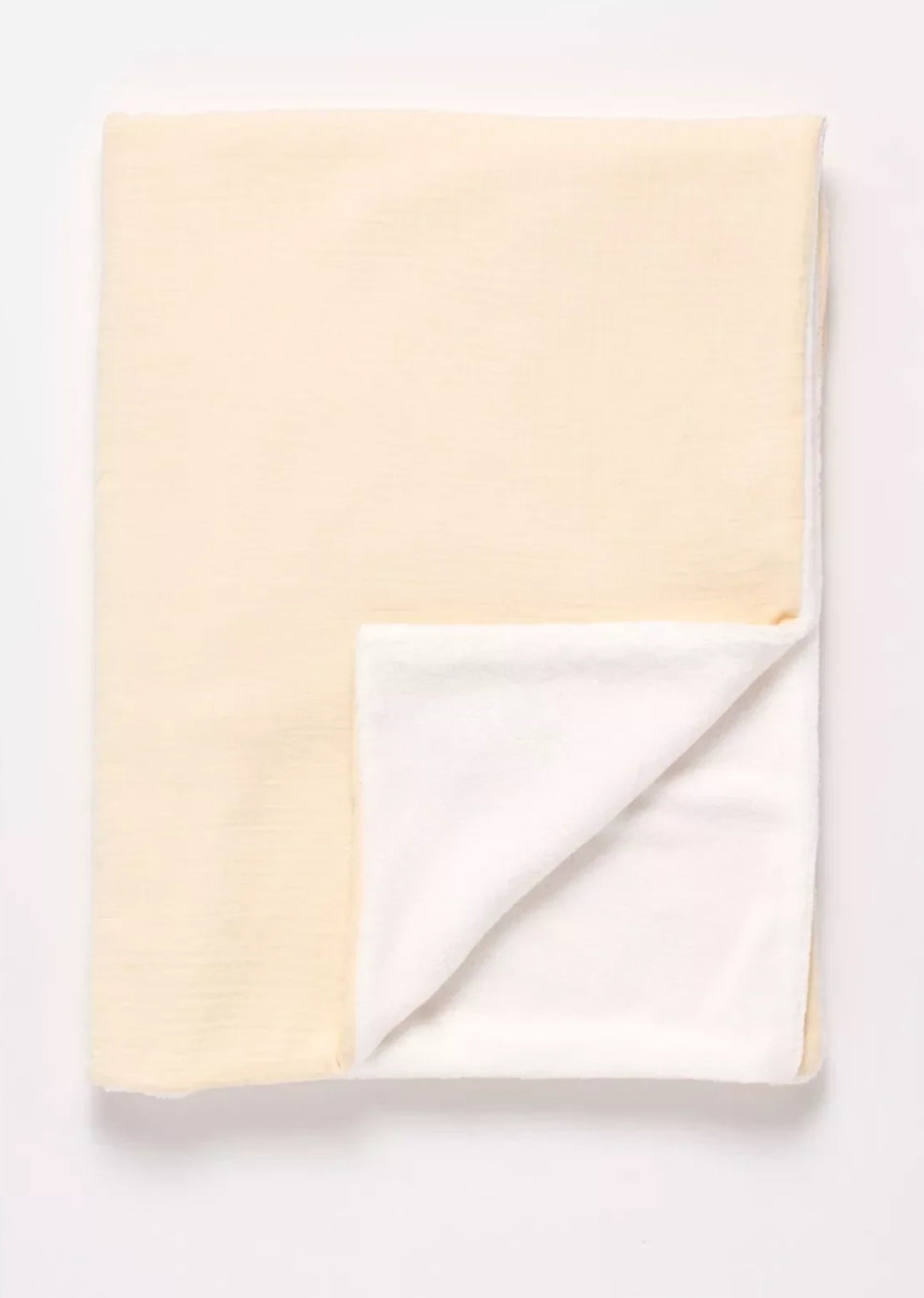 Couverture bébé en gaze de coton et polaire - VANILLA BB Cigogne