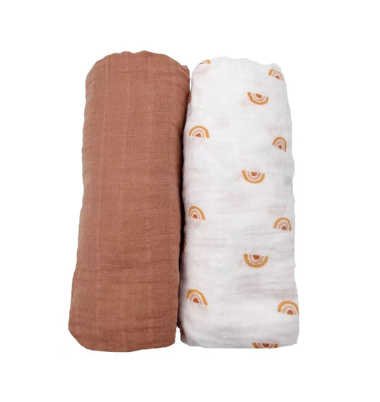 Lot de 2 draps housse bio - SUNLIGHT BB Cigogne