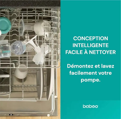 Tire-lait électrique BABOO avec technologie d'aspiration 3D BB Cigogne