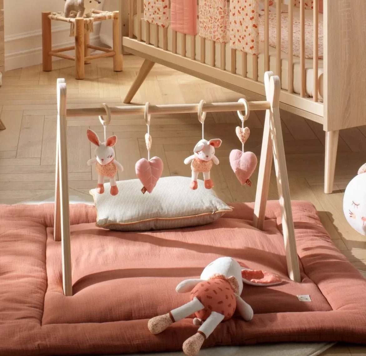 Arche d'éveil en bois avec jouet - ESMEE Sauthon