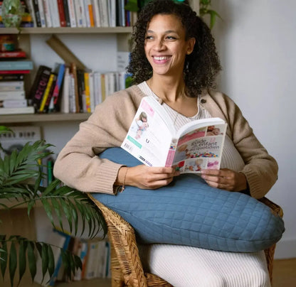 Coussin Allaitement BIG FLOPSY BEABA - GRIS MINERALE Beaba