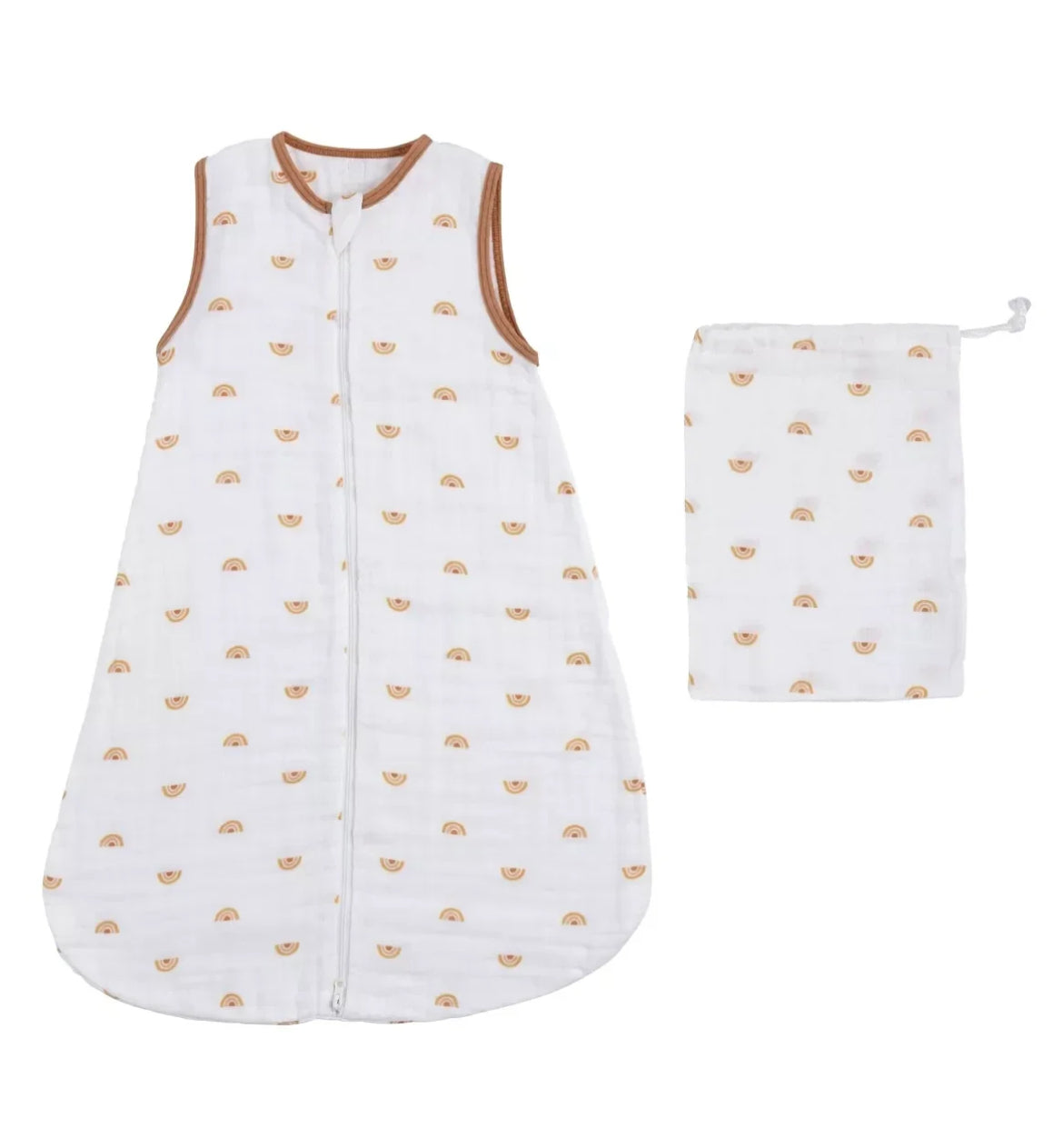 Gigoteuse été 0-6 mois lange bio - ECRUE SUNLIGHT BB Cigogne