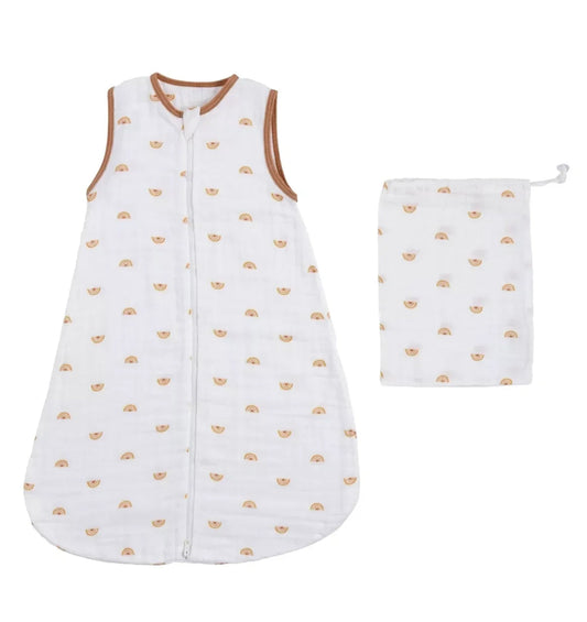 Gigoteuse été 0-6 mois lange bio - ECRUE SUNLIGHT BB Cigogne