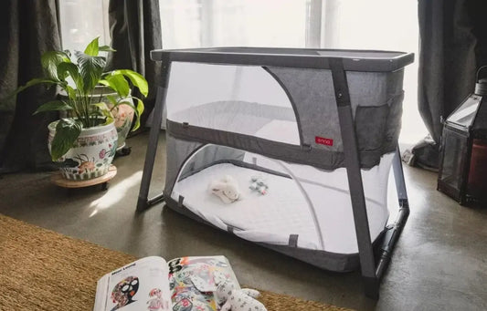 Lit bébé 4 en 1 - Gris Onna