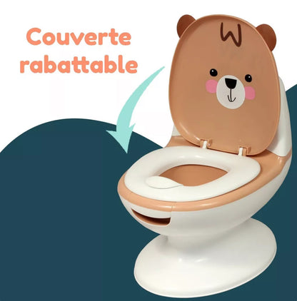 Pot Mini toilette bébé - Ourson Looping