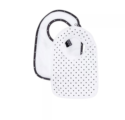 Lot 2 bavoirs - CHAO CHAO BB Cigogne