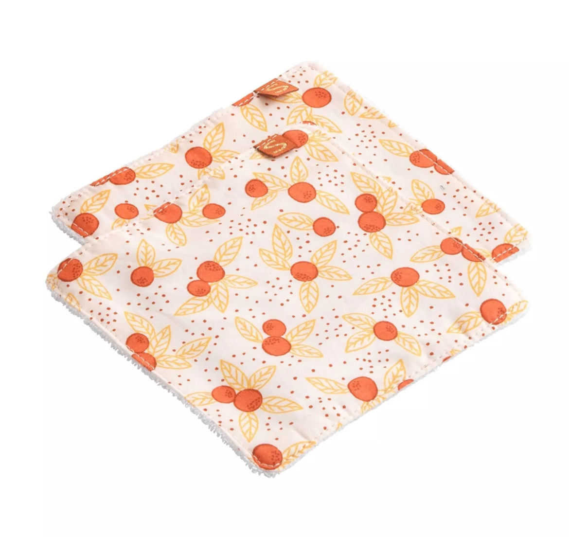 Trousse de toilette + Carrés éponges - ESMEE BB Cigogne