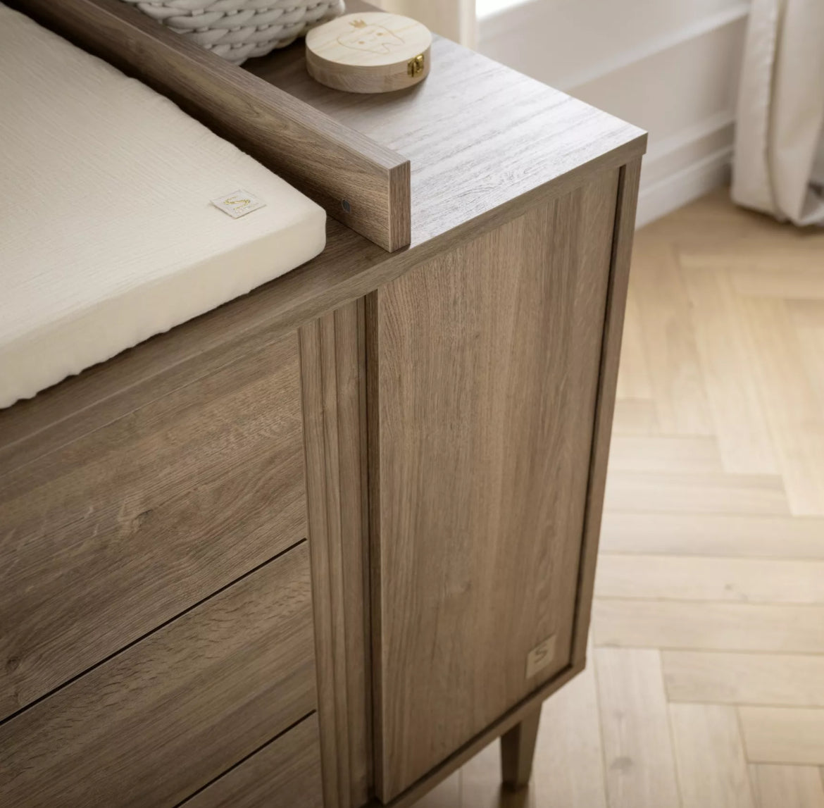 Dispositif à langer 15KG intégral Mokka Sauthon