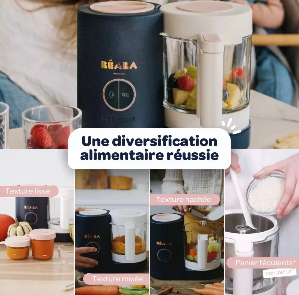 Babycook NEO- Bleu Nuit Beaba